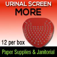 Urinal Screen Red
